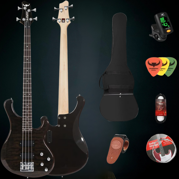 Radiant Red Bass Guitar Kit