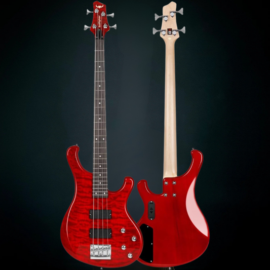 Radiant Red Bass Guitar Kit